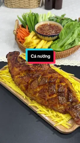 Cho dù là không thích ăn cá cỡ nào nhưng mà đem nướng kiểu này có khi ăn hết lúc nào không hay nha#bepnhachin #homnayangi #xuhuong #canuong #sotuopthitnuong 