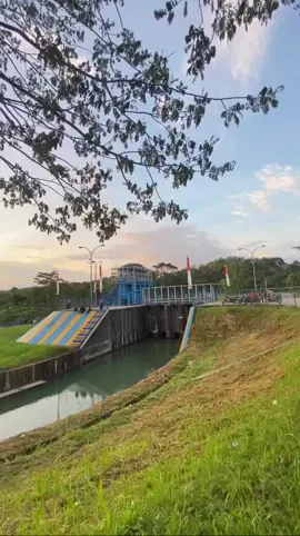 bendungan amandit🌄#sunset #fyp #foryou #bendunganamandit #bendungan 