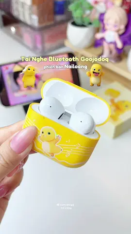 tai nghe bluetooth Goojodoq phiên bản Nailoong siu đáng iu 💛 #GOOJODOQ #BranFanDay #ExclusiveFanPerks #NewArrivalWeek #ThayLaThichPickLaTrend 