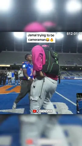 Jamal trying to be cameraman😂🔥 #ishowspeed #ishowspeedlive #fyp 