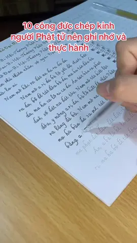 10 công đức chép kinh mà người Phật tử nên ghi nhớ  và thực hành #chepkinh #chepkinhinmo #chépkinhchudaibi #xuhuong #đạitừân 