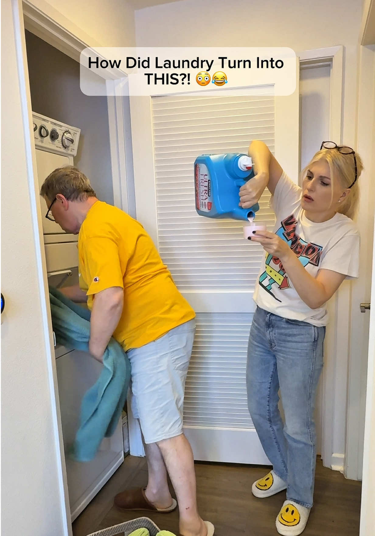 How did laundry turn into THIS?! 🤦‍♀️🤯 #funnyvideos #funny #funnyfamily #funny #comedy 