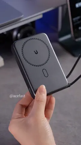 Acefast PowerBook can save your phone many times 🤗🤗🤗#acefast #iphone17 #unboxing #asmr #powerbank 