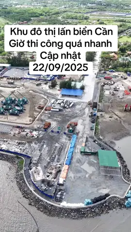 Khu đô thị biển Tp HCM thi công mạnh mẽ ngày đêm #khudothilanbien #vinhomesgreenparadies #vinhomes #cangio #xuhuong 
