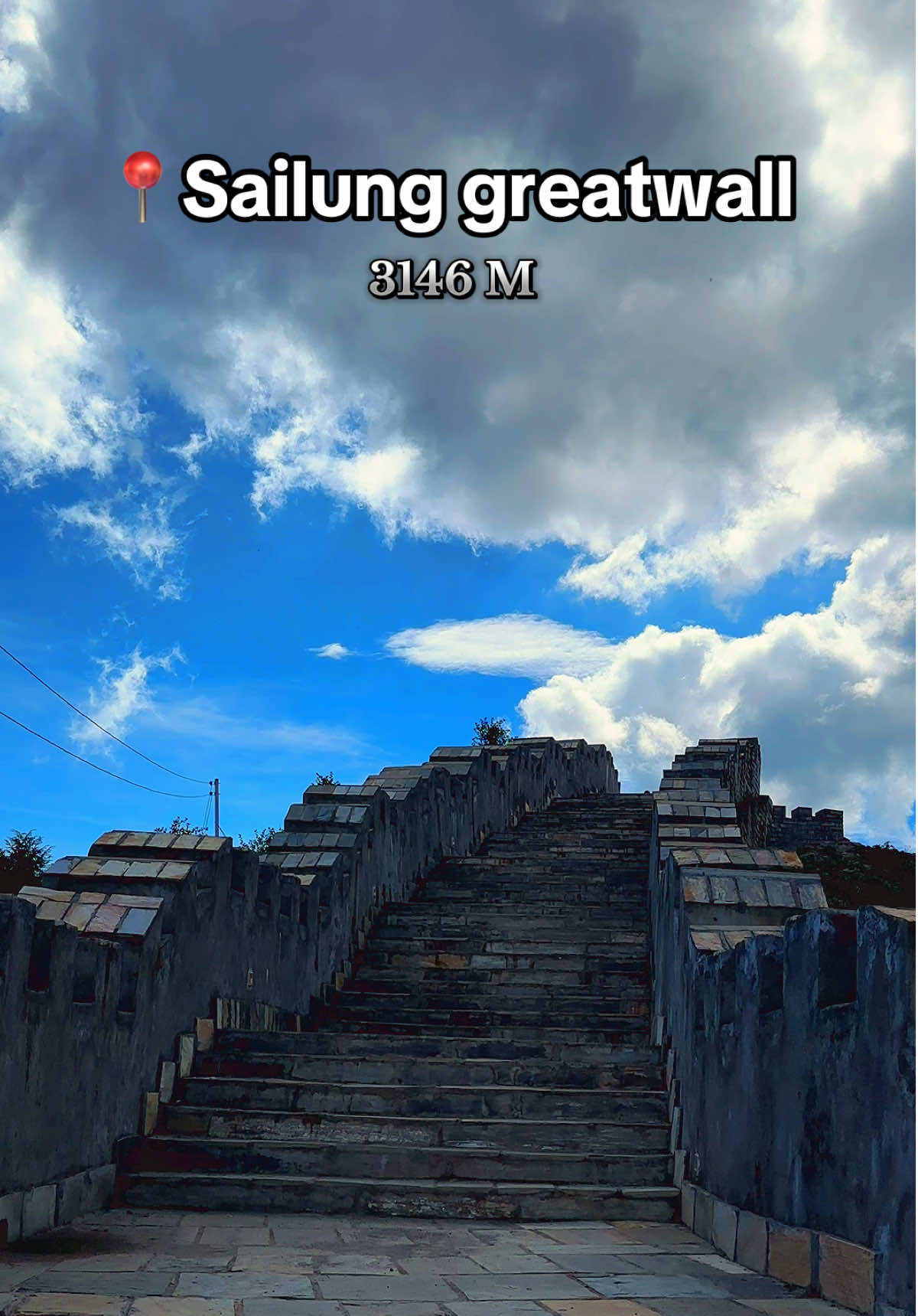 Sailung minigreatwall of Nepal  #sailung #greatwall #fyp #dolakha #explore 