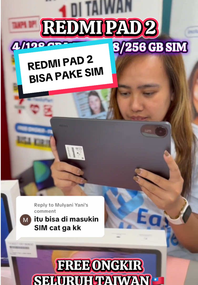 Replying to @Mulyani Yani Bungkus gesss sebelum stok habis ‼️🥰 Tersedia tablet aja ✅ dan paket komplit casing keyboard mouse ✅  inbok yaaaa 👍🏽 #pmitaiwan #tkitaiwan🇹🇼 #tkwtaiwan #tkitaiwan #tkitaiwan🇹🇼🇲🇨 
