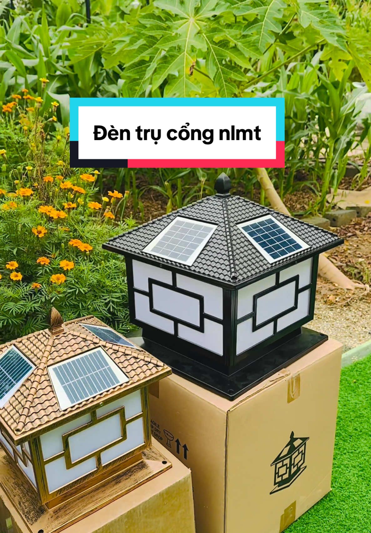 Đèn trụ cổng nlmt #viralvideo #congtrinh #tongkho #thuyvanlighting #xuhuong #xaynha #led #denled #dentrangtri #khosidenled #denledgiare #xaydung #xaynha #led #denled #đèn 