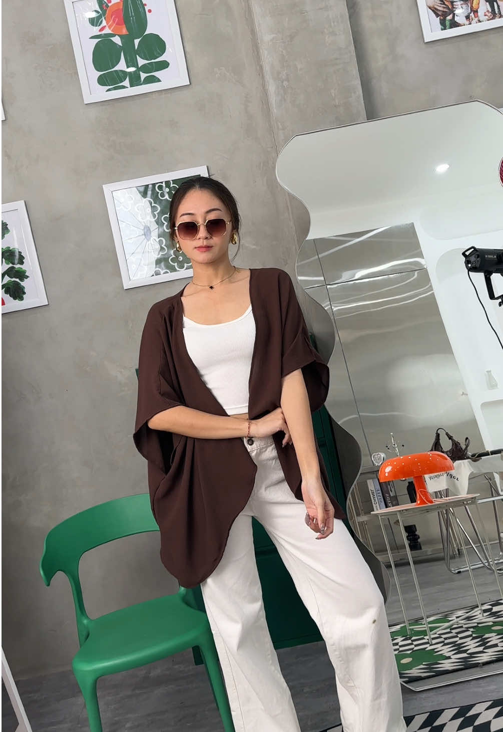 Outer yang ga bakal kependekan karna cuttingannya sebagus itu, bahan airflow premium adem🥇#gajiansale #promoguncang1010 #ootdfashion #outerwanita #ootdbali #outfittiktok 