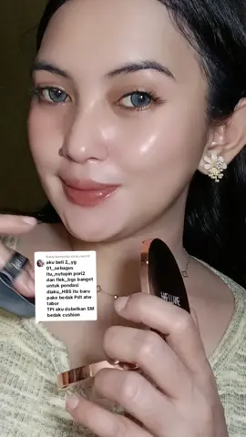 Membalas @sinta_ross10bagus bgtt mau dipakein bedak lagi atau gak finishnya tetep Gongggg🔥 #FYF #prettyme #foundation #balm #fyp 