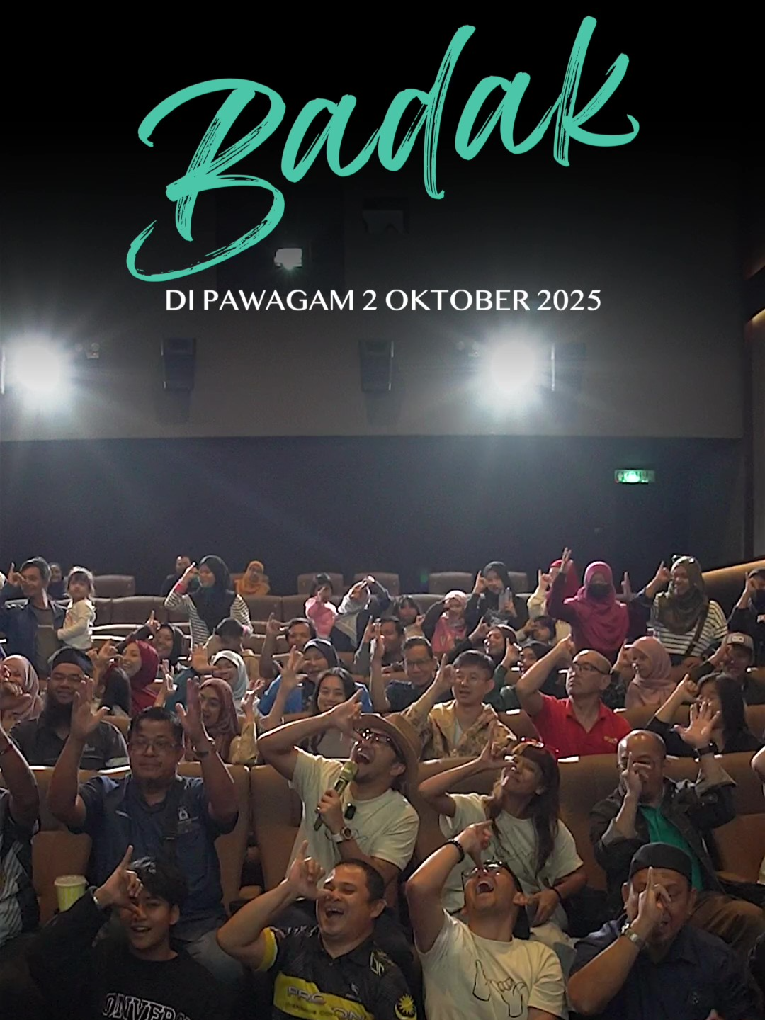 Tayangan Khas Badak bersama Malaysia Federation of the Deaf (MFD) 🎬 Lagi special bila dapat kongsi kisah Badak dengan komuniti yang memang dekat dengan mesej filem ni. Ramai setuju — filem ni memang real, penuh emosi & menyentuh hati. ❤️ Saksikan Badak di pawagam mulai 2 Oktober ini. #BADAK #BADAKTheMovie #GSCMovies