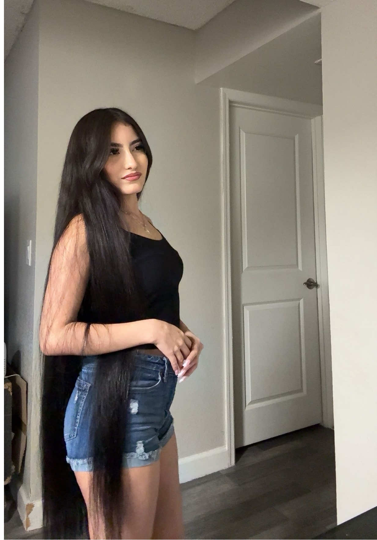 how dare you 😤🫵🏼 #fyp #longhair #rapunzel #thickhair 