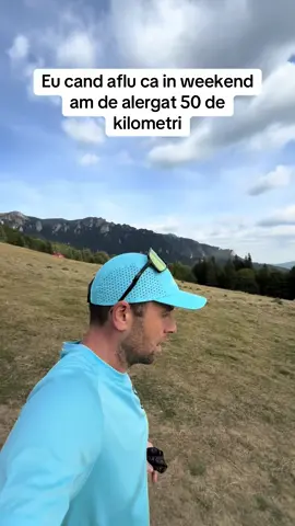 Eu cand aflu ca in weekend am de alergat 50 de kilometri #alergare #Running 