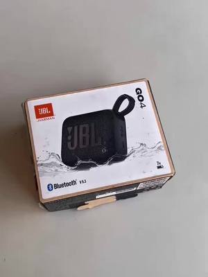 Parlante JBL Go JBL GO 4 GO4 portatil con bluetooth waterproof negro
