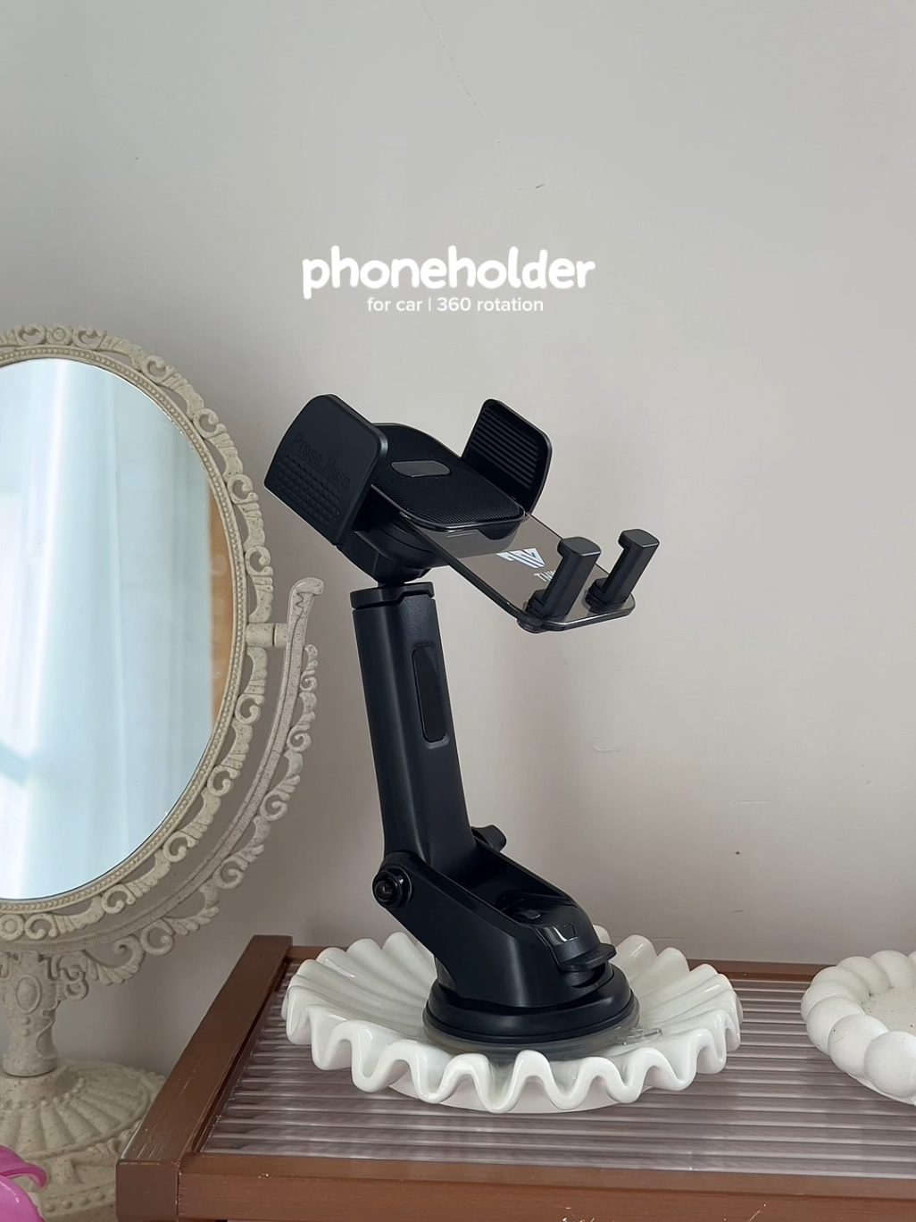 car holder na 360 degrees na yung rotation nya mga bhie!! #carholder #carphoneholder #phoneholder #phoneholderrecommendation @tnwtechofficial 