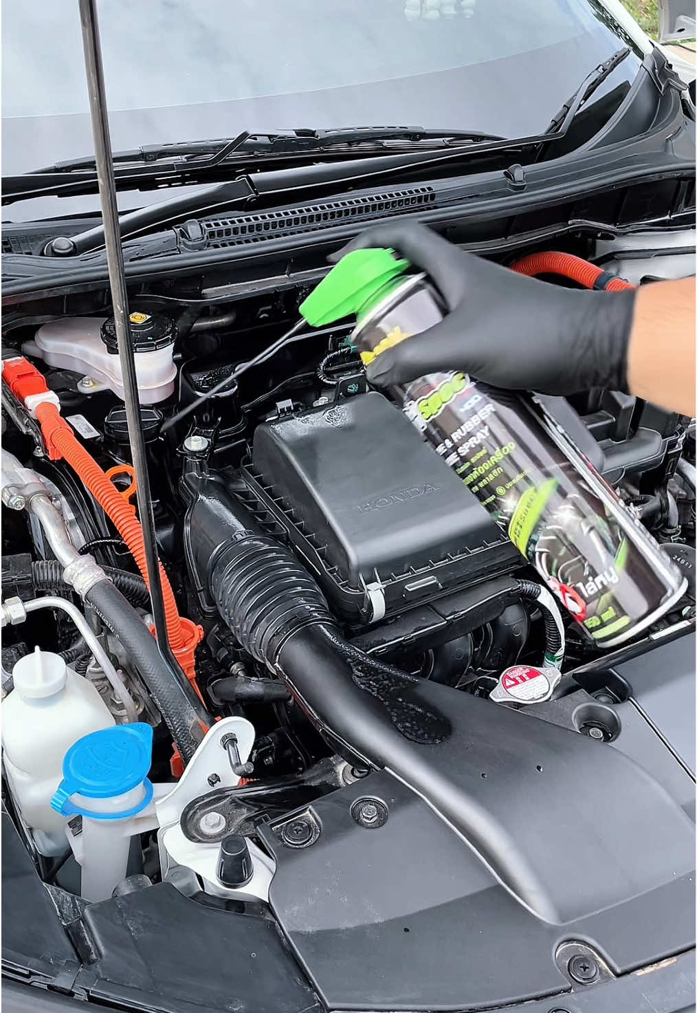 ป้องกันหนู และเคลือบเงาห้องเครื่อง สะอาดเงา ปกป้องสายไฟ ✅ #สเปรย์ไล่หนูกัดสายไฟห้องเครื่อง #สเปรย์ไล่หนู #เคลือบเงาห้องเครื่อง #ล้างห้องเครื่อง #สเปรย์เคลือบเงาห้องเครื่องรถยนต์ 