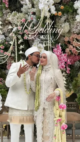 cantik banget bride aku 🥰 @ernaqena @ernadityaa  #dindafirdausaatelier #kebayaakad