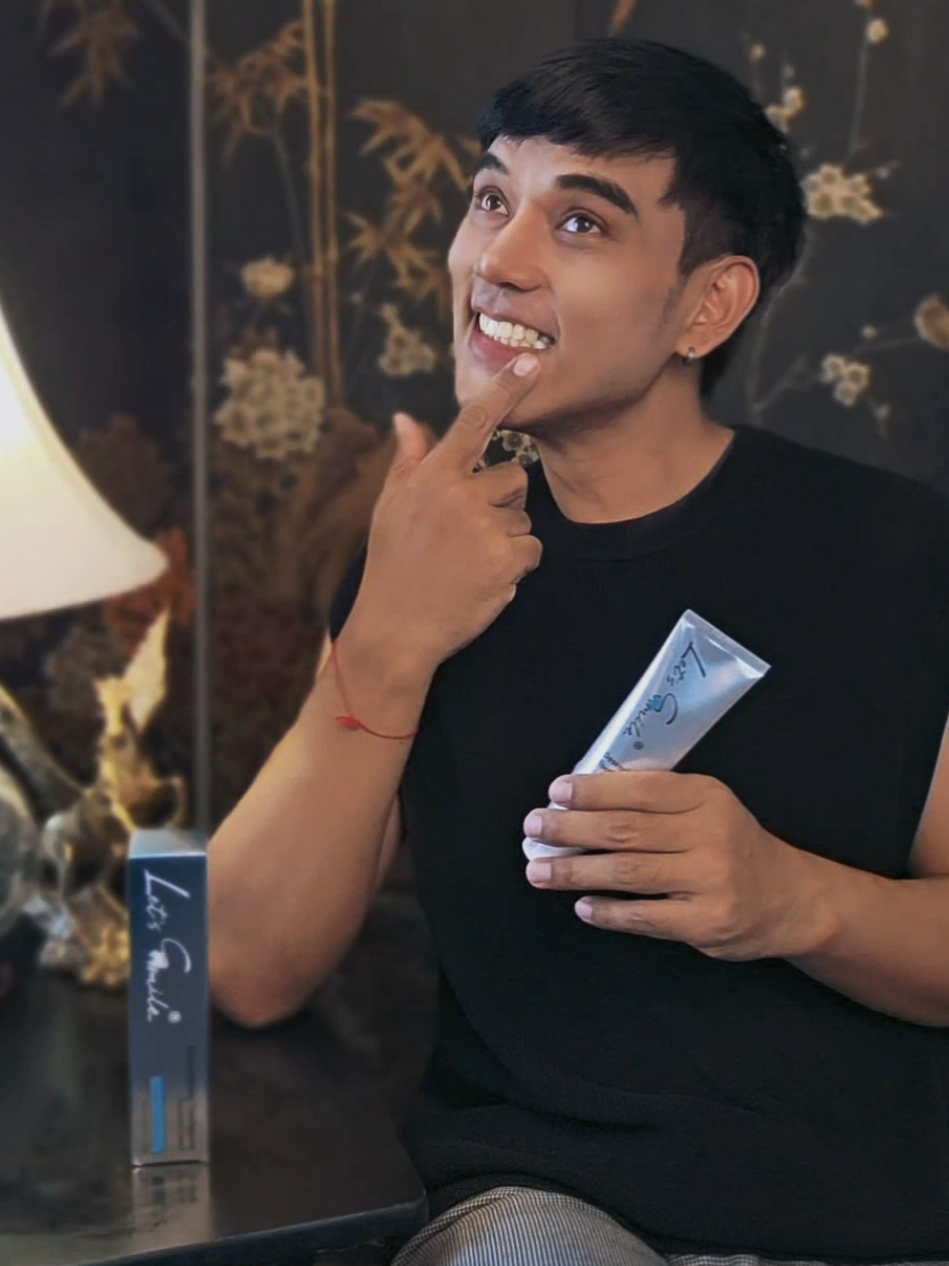 ยาสีฟัน let's smile  #smile #dental  #whitening  #omega_ohm  #อองตู 