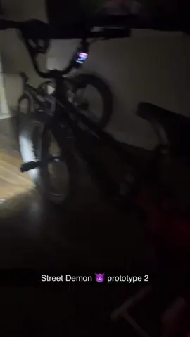 Street Demon Prototype 2 still fine tuning and adjusting but so far beautiful 😍 #engineering #intuitive #Custom Demon Bike 🏍️ 