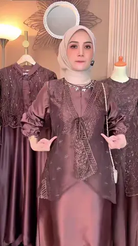 Baju Gamis Premium Set Rompi Brukat Premium #gamiskondangan #gamispesta #gamispremium #gamiskekinian #gamiscantik 