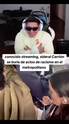 conocido streaming, sideral Carrión se burla de actos de racismo en el metropolitano #aleargumedo #alianzalima #metropolitano #sideral 