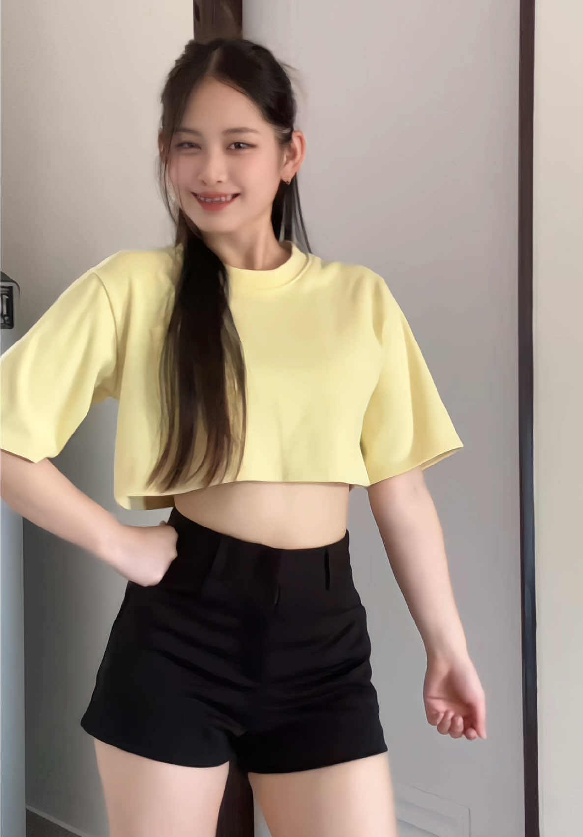 กางเกงขาสั้นทรงสวย เก็บพุงได้สวยมากๆ✨ #เจ้าแววแมวเป้า 