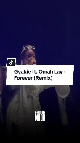 Gyakie ft. Omah Lay - Forever (Remix) #afrobeatsmood #gyakie #liveperformance #gyakieforeverremix #afrobeats 