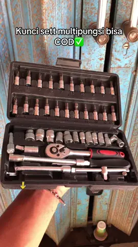 Kunci sett multipungsi 46pcs #kuncisetmultipungsi #kuncisett46pcs #kunciset #cuantanpabatas #wibgajian 