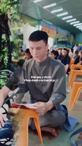 Bạn quy y chưa pháp danh của bạn là gi..🪷#chuaduchoa #ngoinhachungduchoa #phatphapnhiemmau 