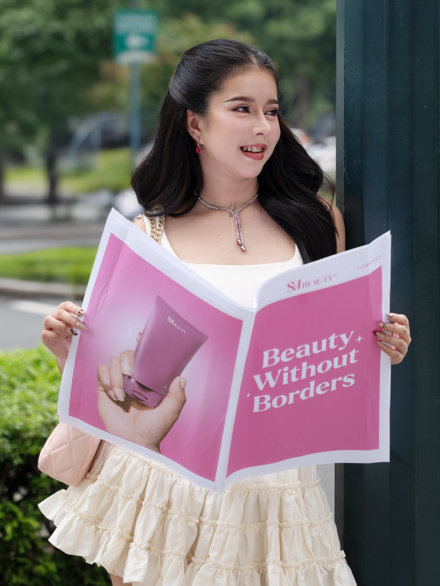 From every walk of life, one thing remains true: beauty and glow has no boundaries. 💖 Get ready to discover Beauty Without Borders 🌍✨ #SandJBeauty