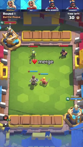 hahaha merge tactics #dom7 #clashroyale #clashroyalememes #clashroyaleupdate #clashroyaledeck 