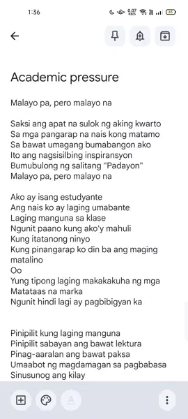 Academic pressure Spoken word poetry  