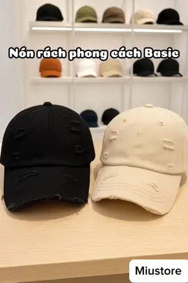 Nón rách phong cách basic  #muluoitrai #muluoitrainam #mutreem  Giá có thể thay đổi khi kết thúc chương trình khuyến mãi 