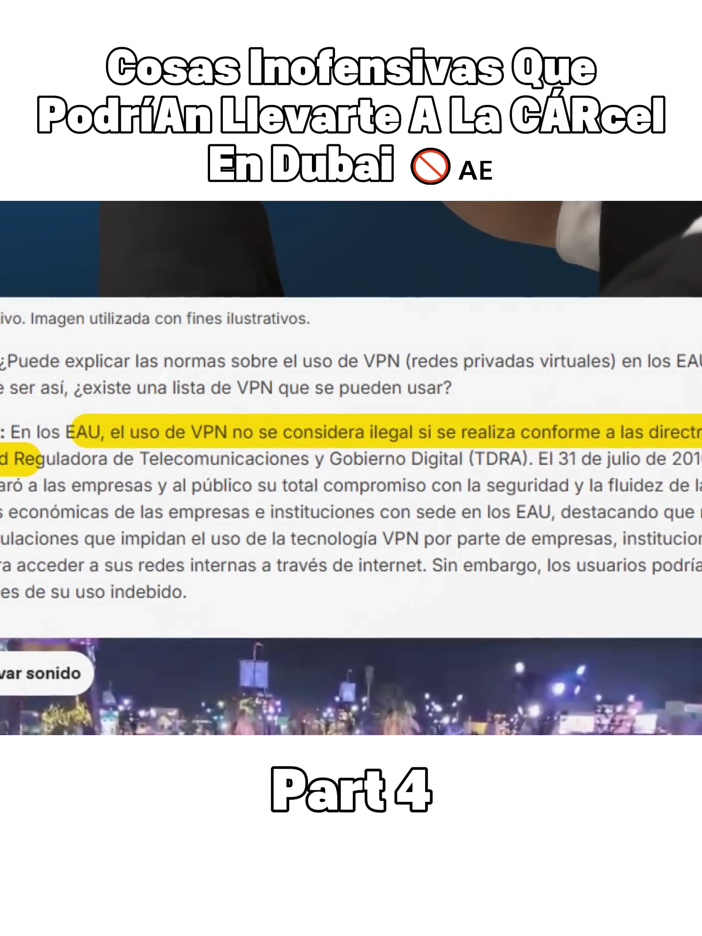 Cosas inofensivas que podrían llevarte a la CÁRCEL en DUBAI 🚫🇦🇪