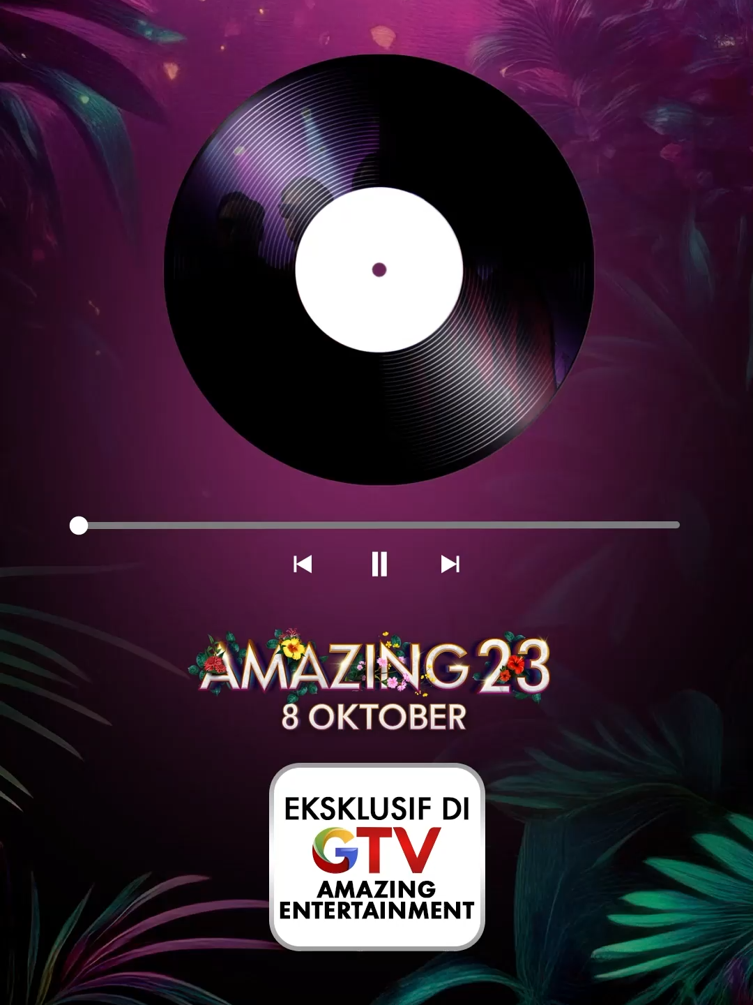 🎶 Suara khasnya bikin langsung inget masa-masa dulu… Band legendaris ini siap hadir di panggung AMAZING 23! 🔥 📅 8 Oktober 📺 Eksklusif di GTV Amazing Entertainment Nah sekarang giliran kamu 👉 Menurut kamu, band apakah yang akan tampil? 🤔 Tulis jawabanmu di kolom komentar ya! ⬇️ #RoadToAmazing23 #GTV23 #Amazing23 #GTV