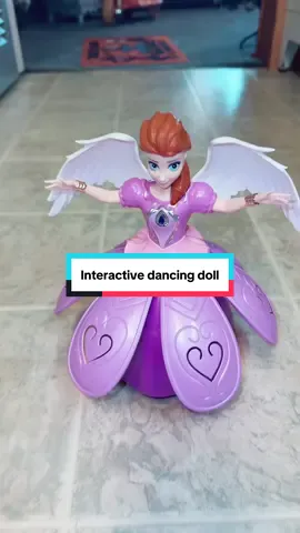 A doll that has music lights and is interactive with a dance. #Kids #Toys #GiftsForKids #ChristmasGift. #Doll @tj global 