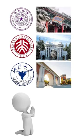 Do you like any of these three Chinese schools?#studyinchina #tsinghuauniversity #pekinguniversity #zhejianguniversity #studyaboard 