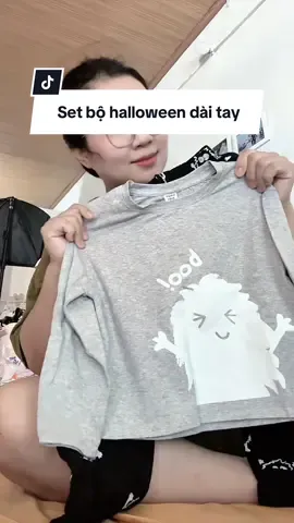 Set bộ halloween dài tay cho bé #quanaotreem #setbothudong #qate #thoitrangtreem #xuhuong 