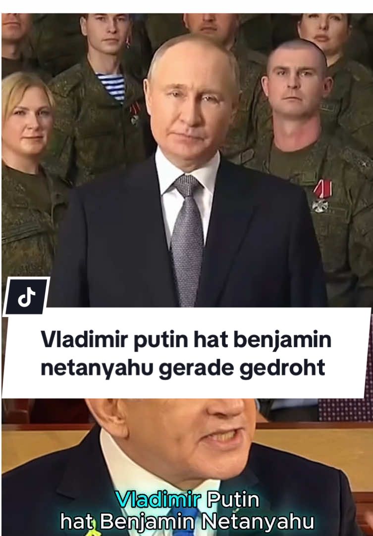 Vladimir putin hat Benjamin netanyahu gerade gedroht#tik_tok #news #flypシ #nato 