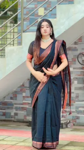 আবার করলাম 🤭 sari from :@শখের জামা  jewellery from :@SOMAN  ❤️#trending 