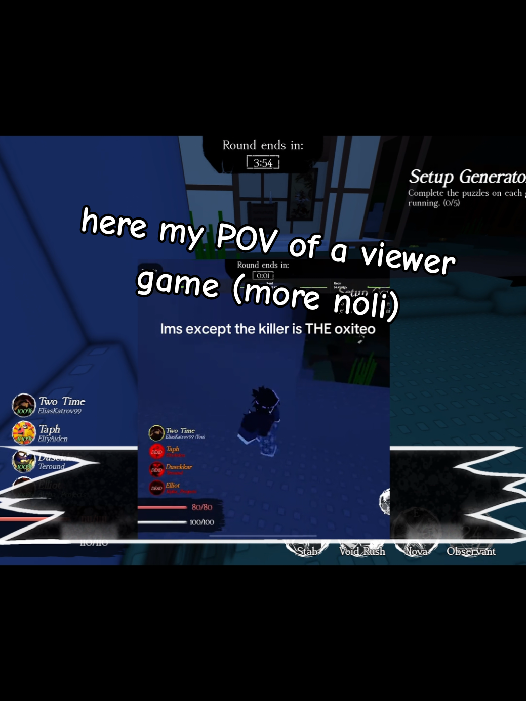 if you upload my lobbies I'll upload my pov:) join the dc (also sub to my yt channel)  #forsaken #forsakenroblox #robloxforsaken #noliforsaken #forsakennoli 