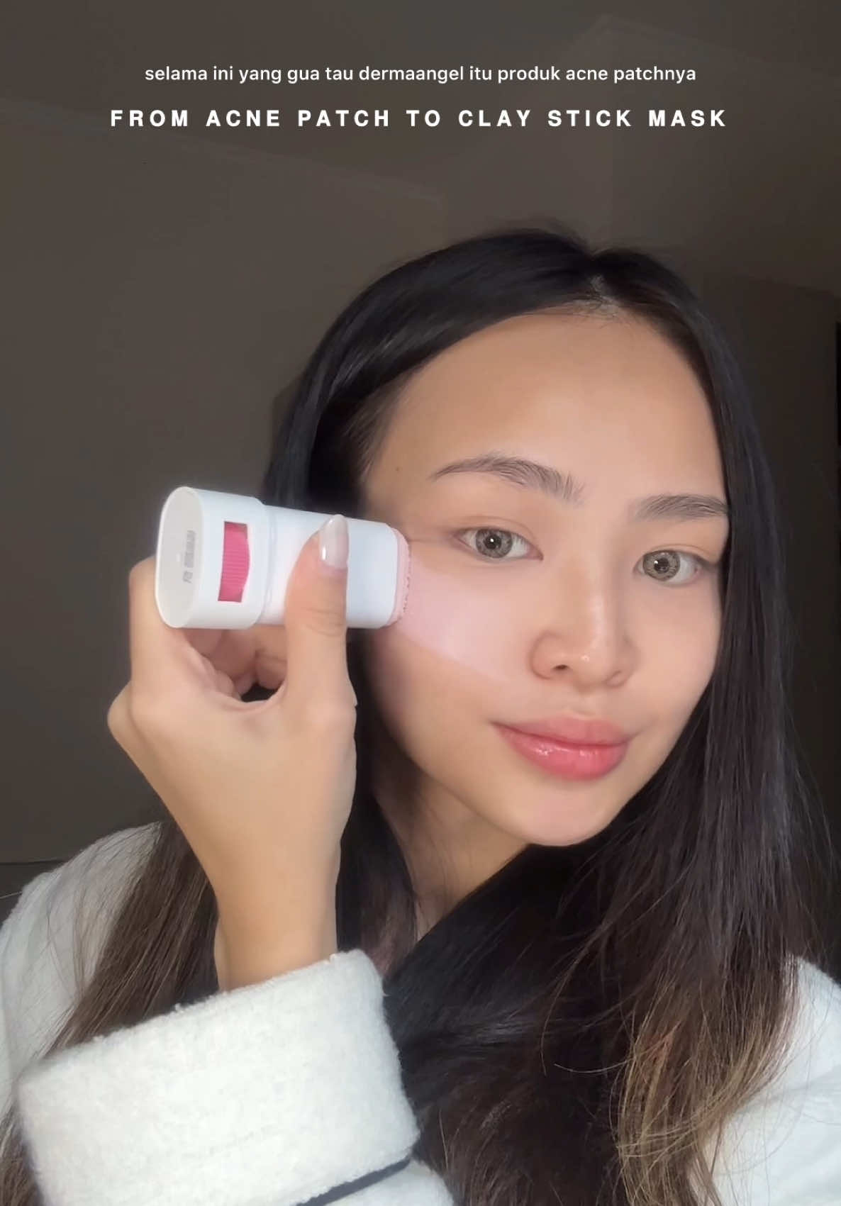 lagi suka bgt pake clay stick mask lately, dan akhirnya nyobain yg ini jugaa! produk barunya @Derma Angel ID 