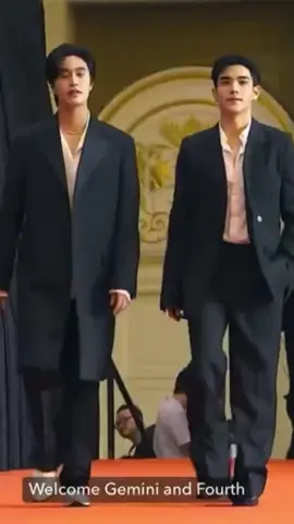 even their footsteps are in sync 😊😊 #gemini_nt #fourthnattawat #geminifourth #gmmtv #fyp 