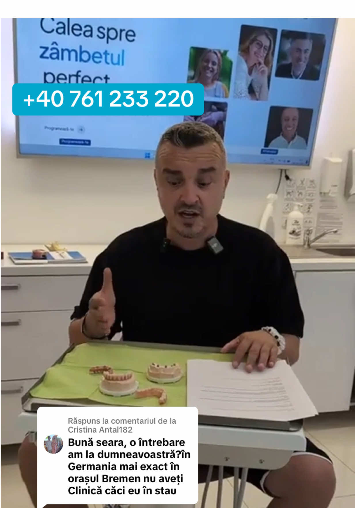 Ca răspuns pentru @Cristina Antal182 🌍 De ce tratamentele pacienților din Germania se fac la Denta Clinic Râmnicu Vâlcea?
 În Germania avem doar clinici partenere pentru consultații și mentenanță – în orașe precum Memmingen, Nürnberg, Stuttgart și în curând Frankfurt, Hamburg și altele. Însă toate tratamentele complete le facem la Denta Clinic, Râmnicu Vâlcea, pentru că doar aici îți putem oferi:
 ✅ Prețuri la jumătate față de Germania
 ✅ Cazare gratuită cu supraveghere medicală
 ✅ Echipă completă și tehnologii moderne
 ✅ Siguranță și încredere într-un parcurs bine organizat
 📌 Nu trebuie să fii fizic la noi pentru fiecare pas. Poți începe cu o consultație online și cu dosarul tău AOK, apoi vii la clinică pentru tratament. Iar dacă, ulterior, ai nevoie de o ajustare sau o urgență, avem medici parteneri în Germania care te pot sprijini.
 La Denta Clinic, punem pe primul loc siguranța și confortul pacientului, oriunde s-ar afla. 🌟
 📲 Descarcă aplicația Denta Suport și ține legătura direct cu echipa noastră 👉 www.dentasuport.ro
 📍 Denta Clinic – Calea București 193A, Râmnicu Vâlcea
 📞 WhatsApp: +40 761 233 220
 🌐 www.dentaclinic.ro
 🔗 linktr.ee/dentaclinic.vl
 #DentaClinic #DentaSuport #PaciențiGermania #TurismDentar #ImplanturiDentare 
