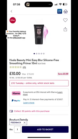 Here’s what you can grab today on @Boots UK for just £10 each,yes, TEN pounds! 🤯 From cult-fave skincare to makeup must-haves, these deals go FAST. Brands like @Huda Beauty @L'Oréal Paris UK @Estée Lauder @Lancôme @Pixi Beauty @The Ordinary Store UK  #creatorsearchinsights #skincaredeals #bootsuk #10poundtuesday #makeupdeals 