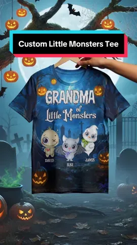 Forget witches… grandma runs this Halloween 🧙‍♀️👑 #pawfecthouse #personalizedgifts #halloween #grandma #grandkids