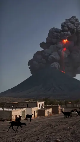 Volcano Eruption #volcano #Eruption #blast #disaster #tiktoknews 