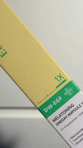 One Day Melatoning Ampoule ✨ by EASYDEW @easydew global  #easydew #egf #acnescars #darkspots #hyperpigmentatio  