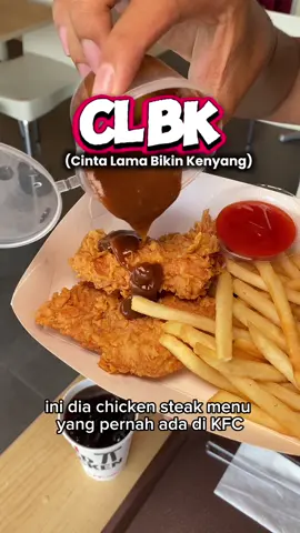 Menu CLBK sudah bisa di pesan melalui Tag Lokasi Tiktok Ku loh🤩😋. @KFC Indonesia  #CintaLamaBikinKenyang #nextentertainment #nexent #kfc #CLBK 