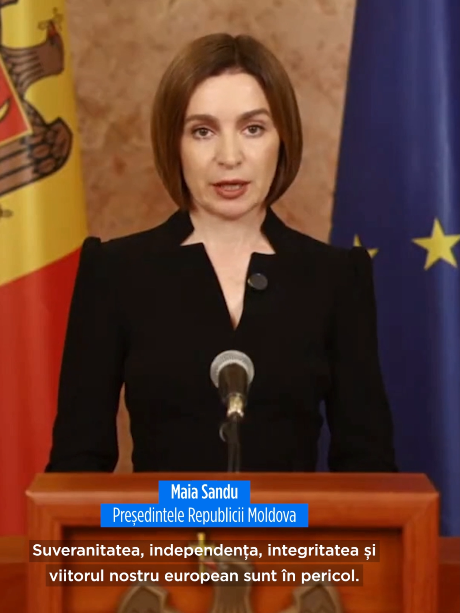 Maia Sandu a avertizat din nou că există pericolul ca Federația Rusă să încerce să se implice în alegerile din Republica Moldova.  „Suveranitatea, independența, integritatea și viitorul nostru european sunt în pericol. Kremlinul aruncă cu sute de milioane de euro pentru a cumpăra sute de mii de voturi pe ambele maluri ale Nistrului, dar și în afara țării. Oamenii sunt intoxicați zilnic cu zeci de minciuni”, spune Maia Sandu. Președinta i-a îndemnat pe cetățenii de „acasă și din toată lumea” să se prezinte în număr mare la scrutinul parlamentar programat pe 28 septembrie.  #moldova #alegeri #vot #maiasandu #rusia