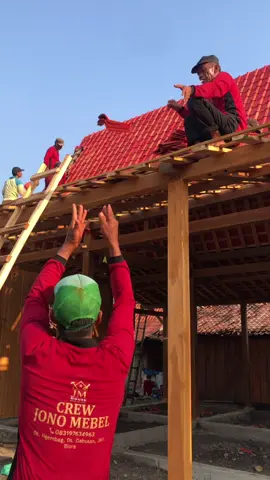 Tetap semangat bolo #jonomebelblora #jonomebel #rumahkayu #kayujatiblora #rumahlimasan 